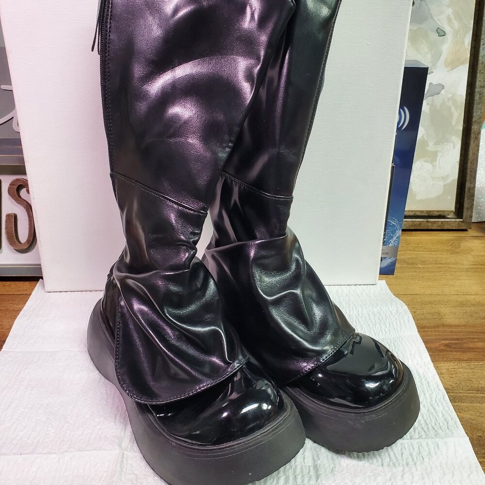 Motorcycle Under Knee Boots